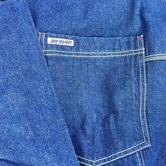 Big Daddy Jeans Jacket Blue Size 6xl 